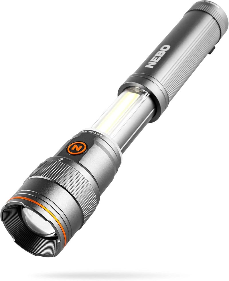 NEBO 187 KILLER PADS Franklin Slide 500 Lumens Rechargeable Flashlight & Work Light with Magnetic Base - Image 1