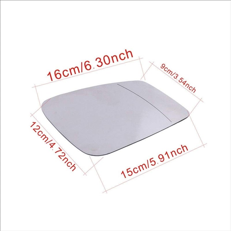 Wivplex Heated Side Mirror Glass for BMW 3 Series and 2 Series - Image 2