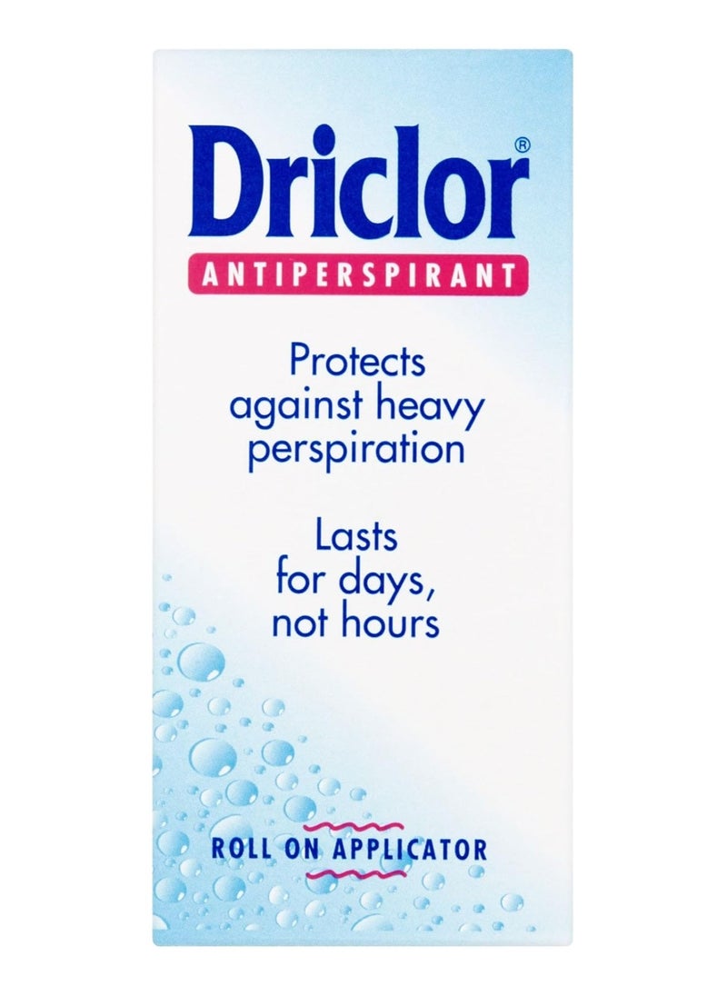 Driclor - Antiperspirant Roll On Applicator 20ml - Image 1