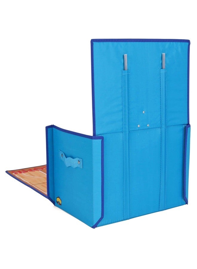Ramson Basketball Storage Box with Playmat For Kids, Set of 1 Pieces - 26 cm (L) x 38.5 cm (W) x 2.5 cm (H) - (Multicolor) - Image 2