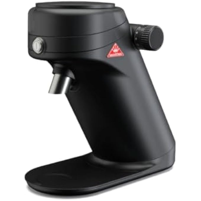 rayihni X64 Single Dose Electric Coffee Grinder 64Mm Special Steel Burrs Black - Image 1