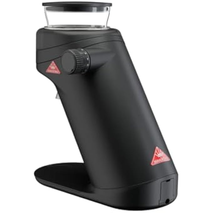 rayihni X64 Single Dose Electric Coffee Grinder 64Mm Special Steel Burrs Black - Image 3