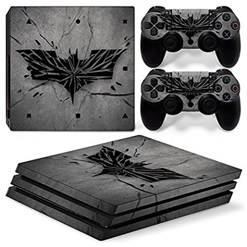 Elton Batman Logo Theme 3M Skin Sticker Cover for PS4 Pro Console and Controllers (Multicolor) - Image 1