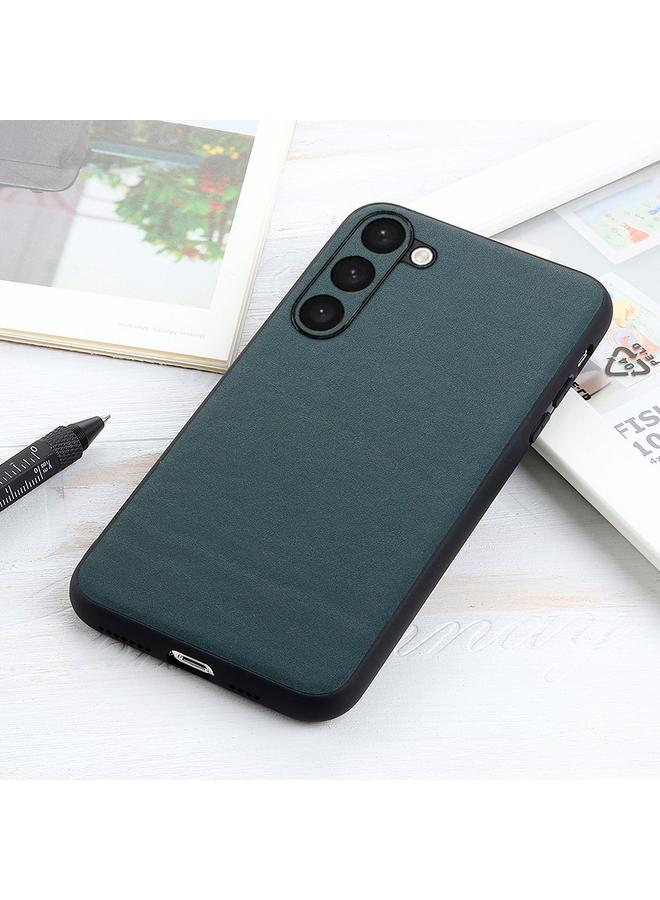 S-TOP Case For Samsung Galaxy S23+ 5G Sheepskin Texture Genuine Leather Phone Case - Image 3