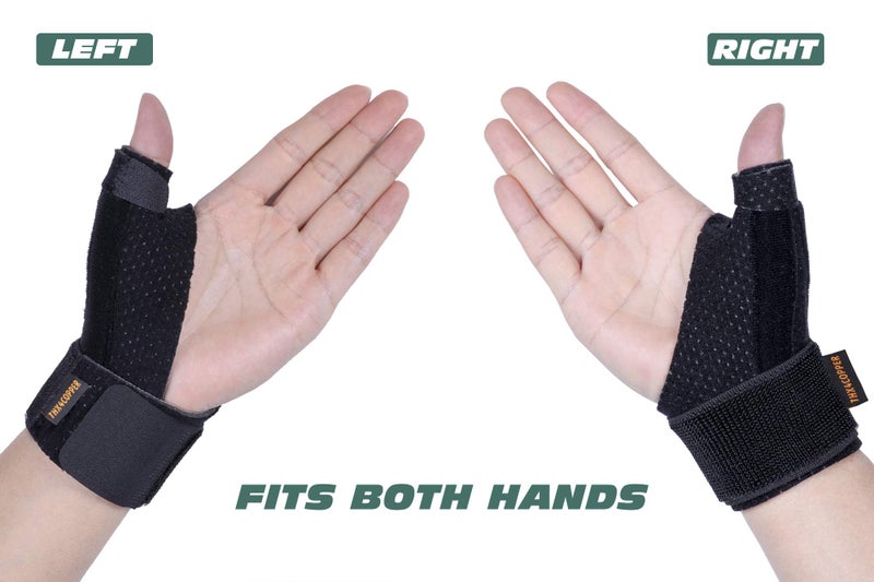 THX4COPPER Reversible Thumb Wrist Stabilizer Compression Splint for BlackBerry Thumb, Trigger Finger, Hand Pain Relief, Arthritis, Tendonitis, Sprain, Carpal Tunnel, Durable, Comfortable,Breathable - Image 5