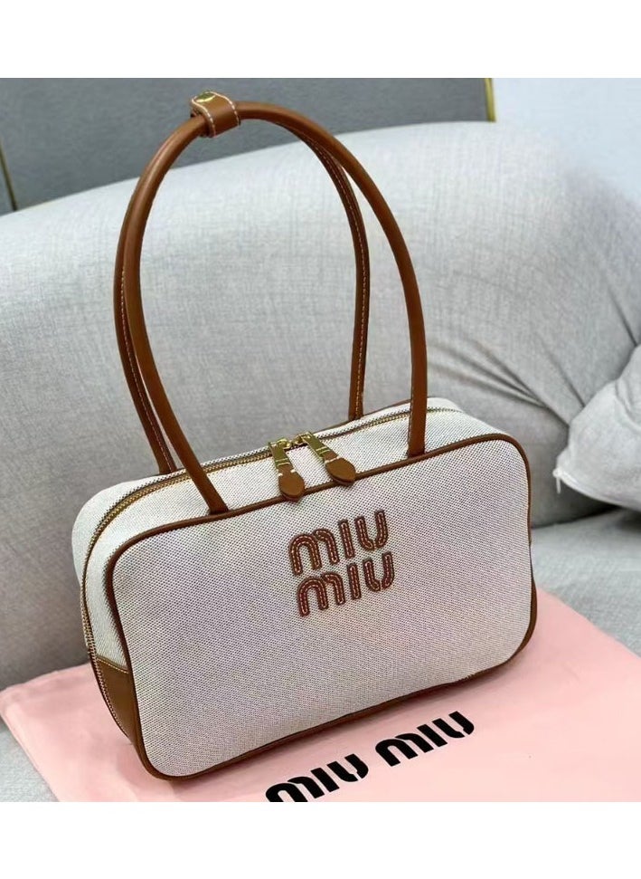 Miu Miu Miu Miu Leather Beau Bag Shoulder Crossbody  - Image 1