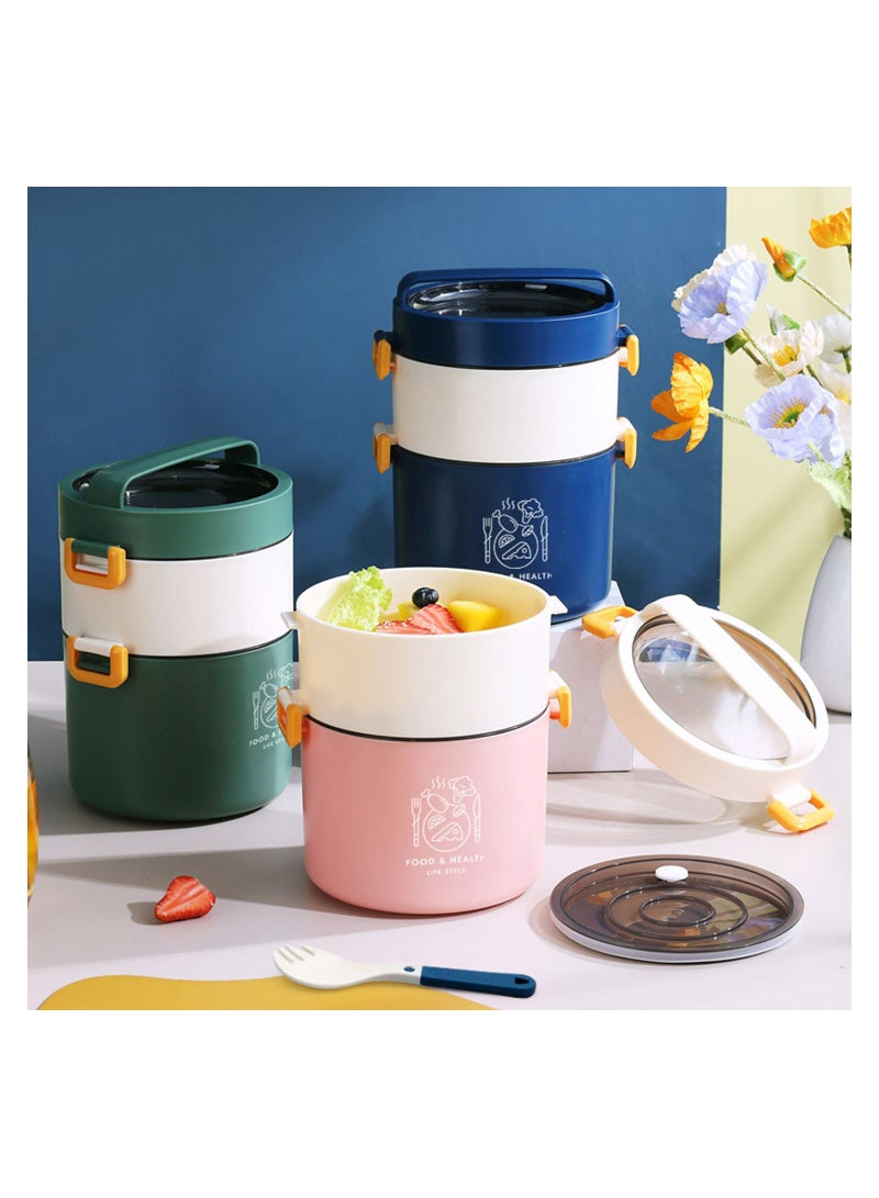 YumLock YumLock Stackable Stainless Steel Lunch Box 1350ml  - Image 3