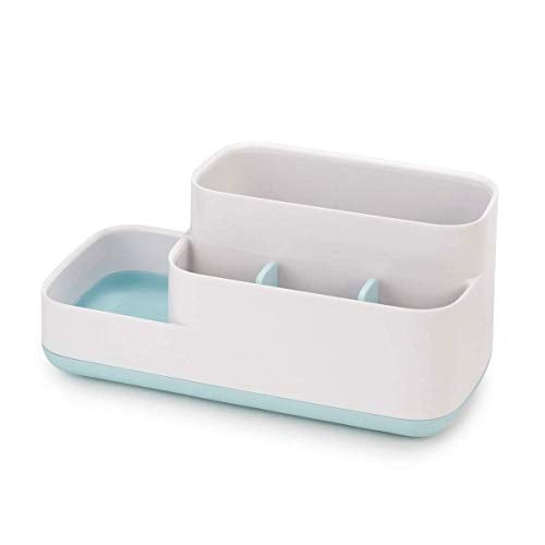 Deuson Ecom Multipurpose Storage Toothbrush Toothpaste Tongue Cleaner Holder Razor Shaving kit Toiletries Cosmetics Organizer Rack Stand for Bathroom and washbasin Easy Store Caddy Unbreakable (5) - Image 1