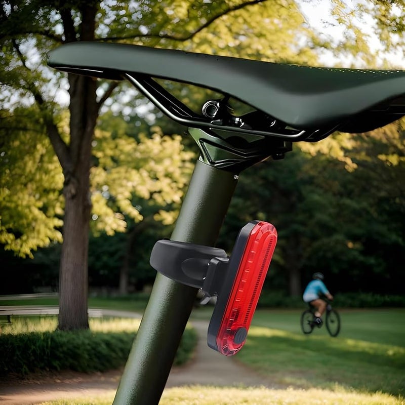 Tail Light Mount Strap - Cycling Light Strap, Strap Mount Cycling Taillight | Silicone Taillight Holder with Bracket, Adjustable Light Mount Band Replacement, Taillight Fixing Strap for bicyclee - Image 3