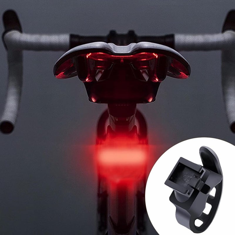 Tail Light Mount Strap - Cycling Light Strap, Strap Mount Cycling Taillight | Silicone Taillight Holder with Bracket, Adjustable Light Mount Band Replacement, Taillight Fixing Strap for bicyclee - Image 2