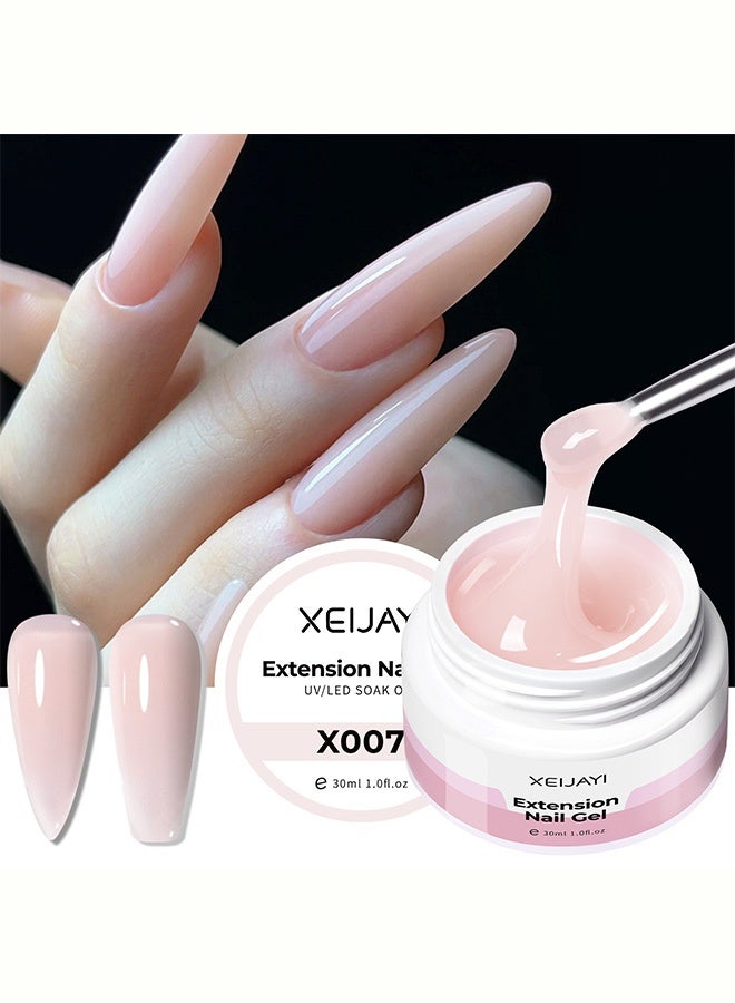 XEIJAYI Extension Nail Gel UV/LED Soak Off Builder Gel for Sculpting, Strengthening and Extending Nails 30ml - Image 1