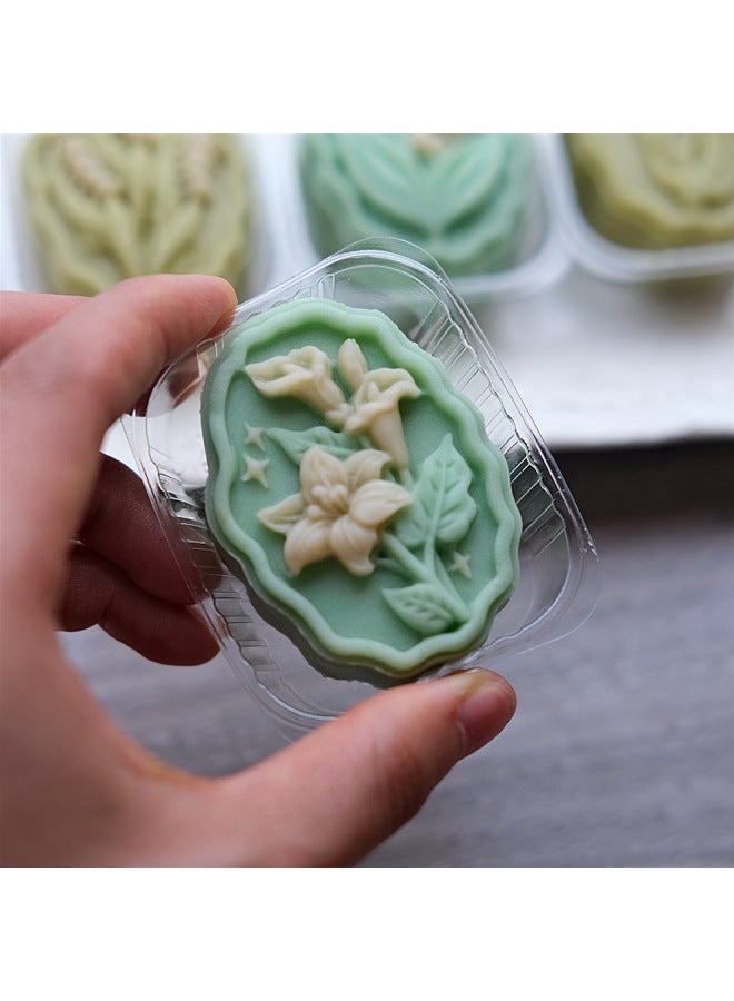 50g Suzuki Cake Mold Hand-pressed Three-dimensional Pattern Pastry Mold Household Baking Tools-Specifications:50g Lily Of The Valley Past-Color:Milky White - Image 3