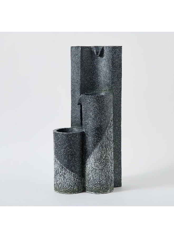 Home Box Adele 3-Pot Stone Finish Fountain With Led 60 X 24 X 31 Cm - Image 4