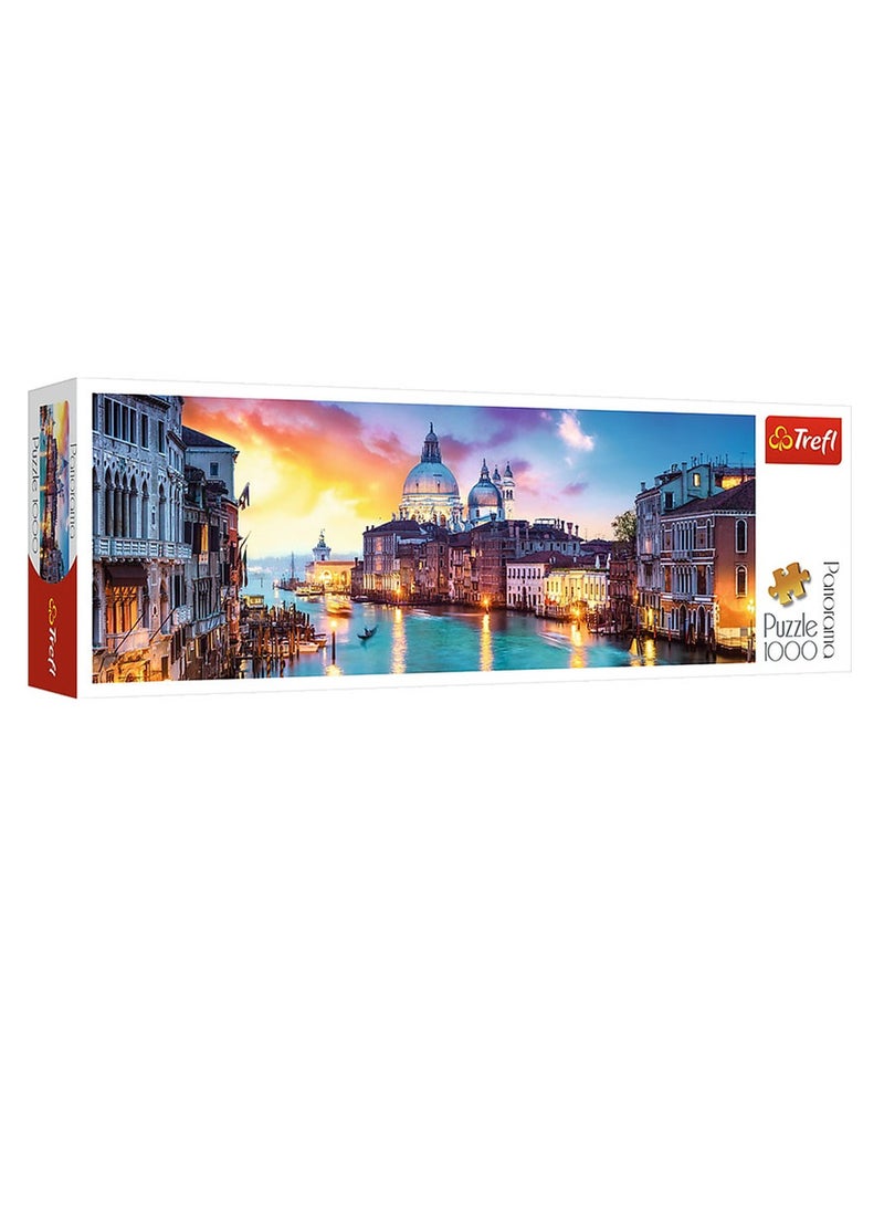 Trefl - Canal Grande Venice Panorama Puzzle 1000 Pieces - 29037 - Image 1
