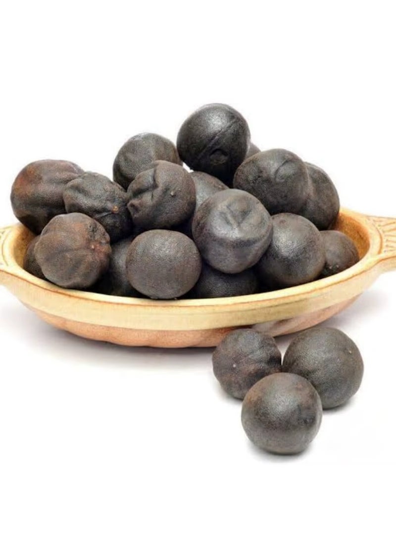 Whole Dried Black Lemon 200g | Natural Black Lime for Soups & Stews