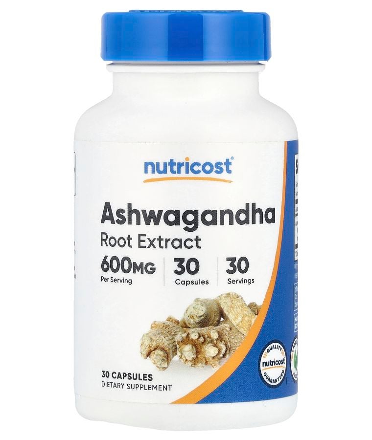 Ashwagandha Root Extract 600 mg 30 Capsules