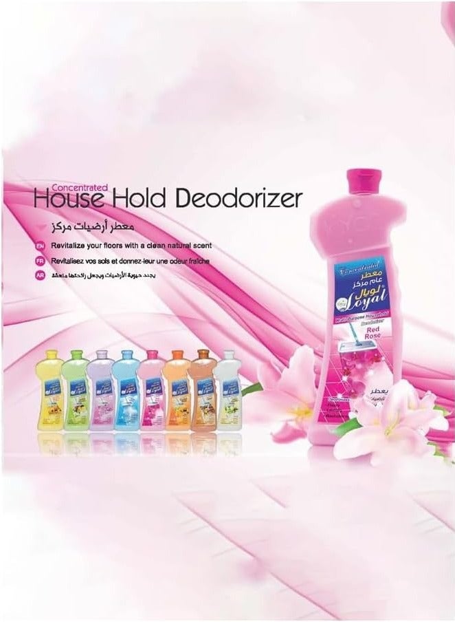 loyal Multi-Purpose Household Deodorizer Concentrated Gel, Red Rose, 2100ml - Image 2
