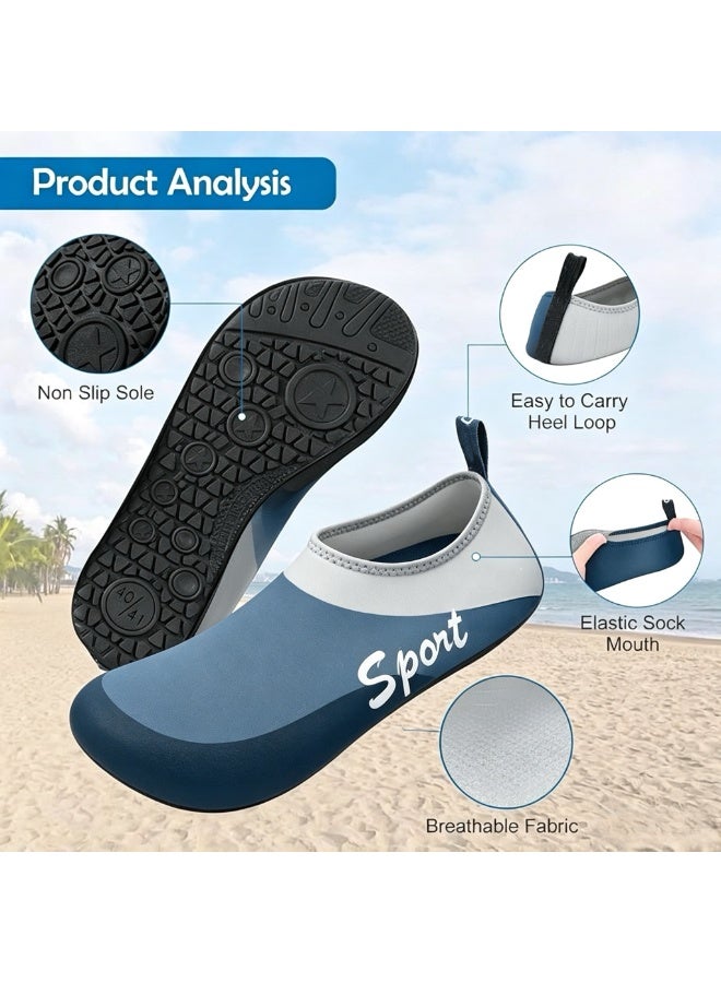 Sellcy Quick-Dry Water Shoes, Non-Slip Aqua Socks for Men and Women, Lightweight Slip-On Beach Shoes for Swimming, Yoga, and Pool Activities - Image 2