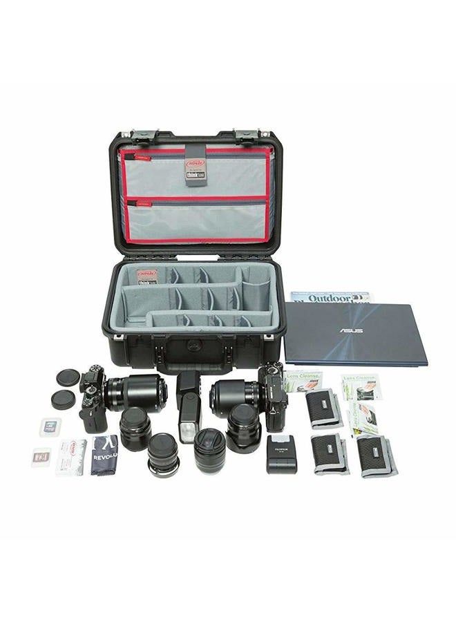 SKB Cases iSeries 1510-6 Case with Think Tank Dividers & Lid Organizer, Black (3i-1510-6DL) - Image 2