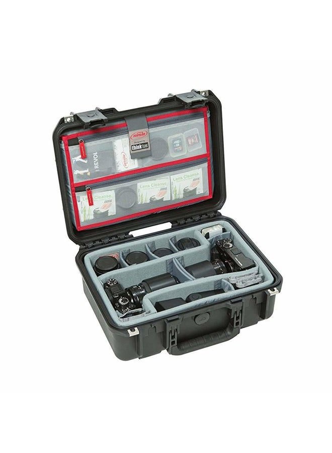 SKB Cases iSeries 1510-6 Case with Think Tank Dividers & Lid Organizer, Black (3i-1510-6DL) - Image 3