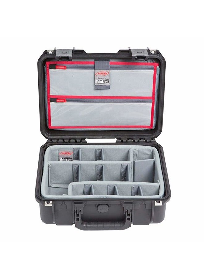 SKB Cases iSeries 1510-6 Case with Think Tank Dividers & Lid Organizer, Black (3i-1510-6DL) - Image 4