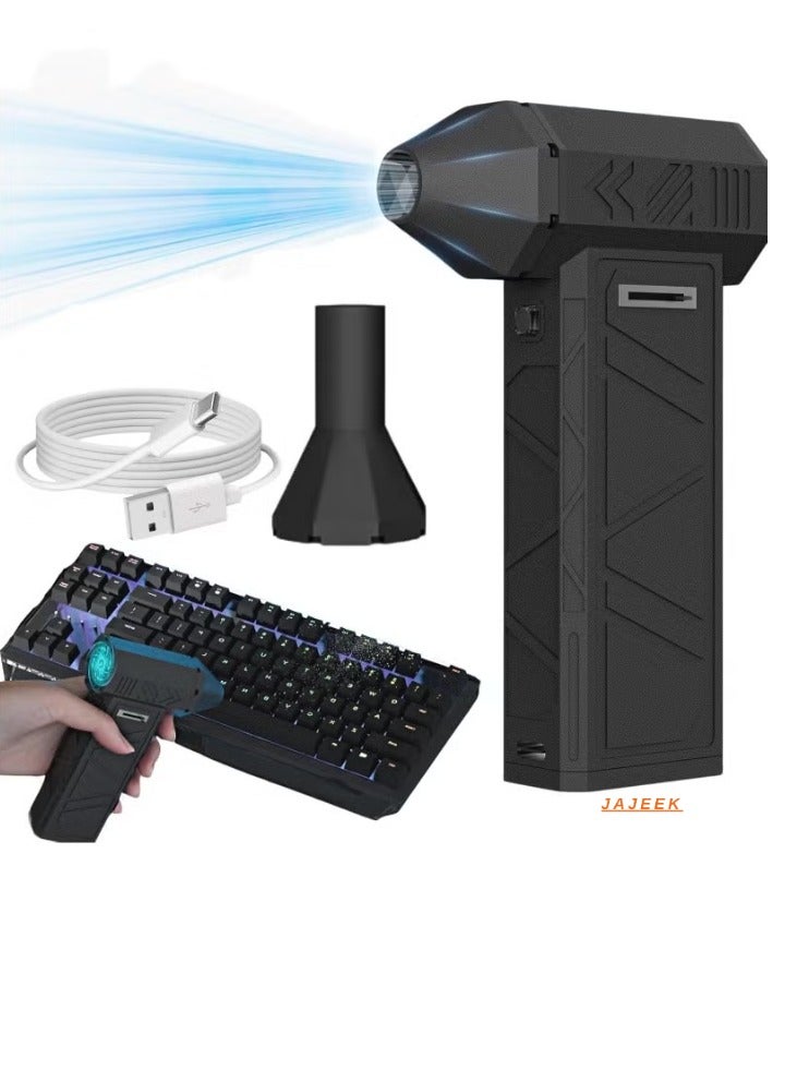 JAJEEK Portable Air Blower Super | High RPM Turbo Jet Blower with Adjustable Speed | Handheld Mini Duster for Car, Camping & Outdoor Adventures - Image 1