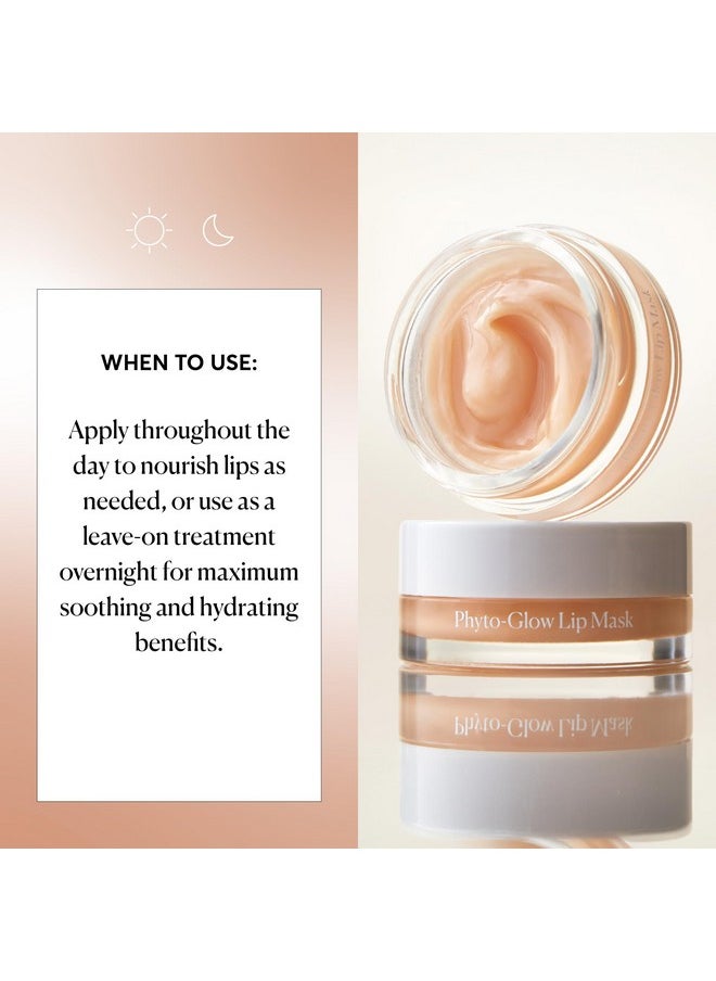 NATURIUM Naturium Phyto-Glow Lip Mask, Hydrating & Moisturizing Balm, Restores & Replenishes for Nourishing Lips with Shea Butter, 0.5 oz  - Image 4