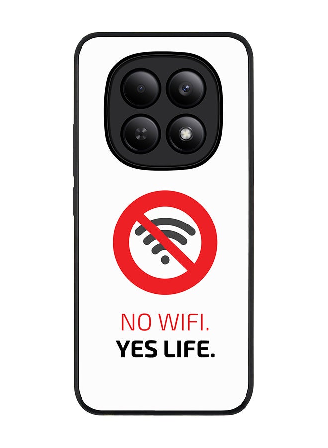 For Xiaomi Redmi Note 15 4G Case,Slim fit Camera Protection, Shockproof Thin Phone cover  - No Wifi, Yes Life