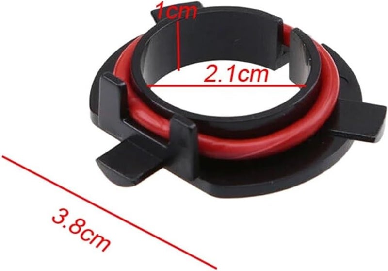 QASULER 10PCS H7 LED Headlight Socket Adapter - Image 2