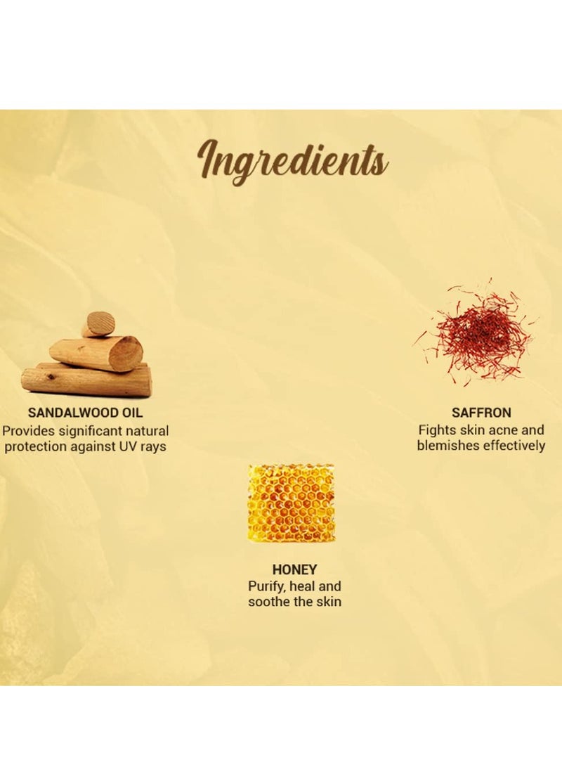 Biotique Sandalwood Sunscreen Ultra Soothing Face Lotion, SPF 50+ |Ultra Protective Lotion| Keeps Skin Soft, Fair and Moisturized| Water Resistant| For All Skin Types| 50ml - Image 3