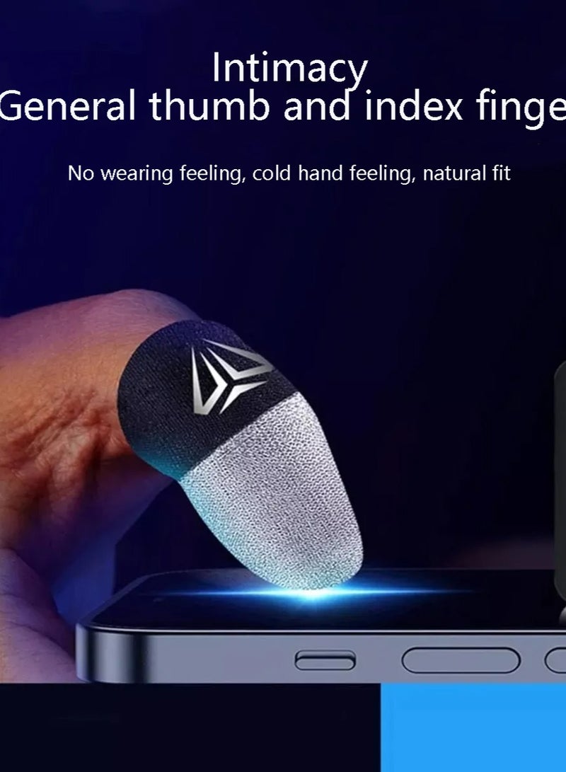 4 Gaming Finger Gloves Paired With A Metal Storage Box  - Image 5
