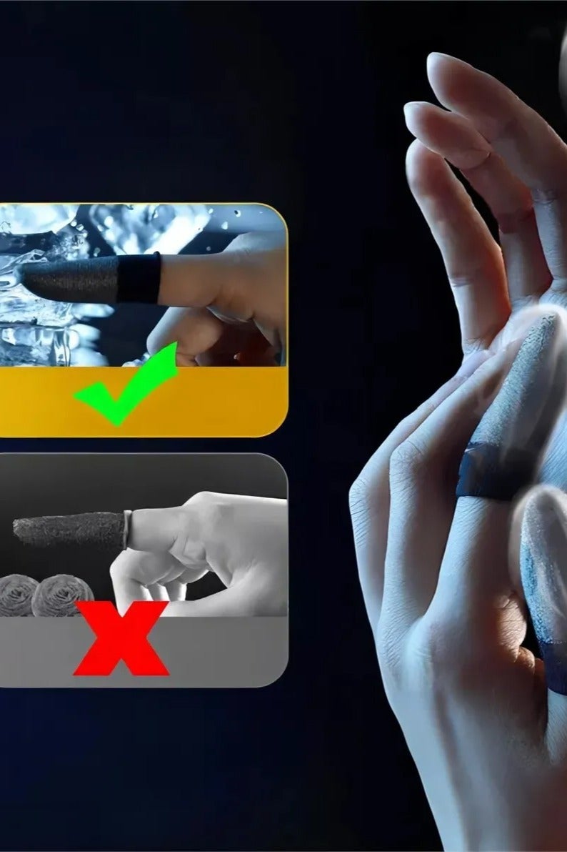 4 Gaming Finger Gloves Paired With A Metal Storage Box - Image 4