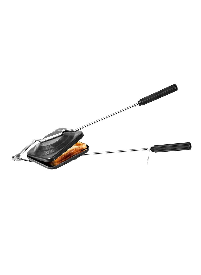Generic Gas Toaster with Nonstick Surface HeatResistant Black  - Image 2