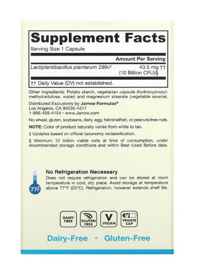 jarrow formulas Ideal Bowel Support 10 Billion 30 Veggie Caps - Image 2