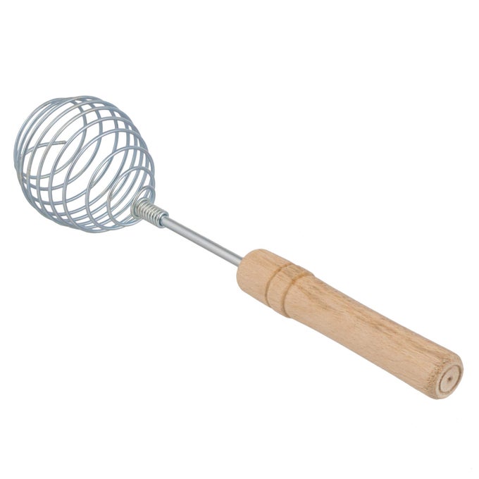 WIRE EGG WHISK WHISKS EASY WHIPPER STAINLESS STEEL COIL CLEAN HAND WHIP WHISKER