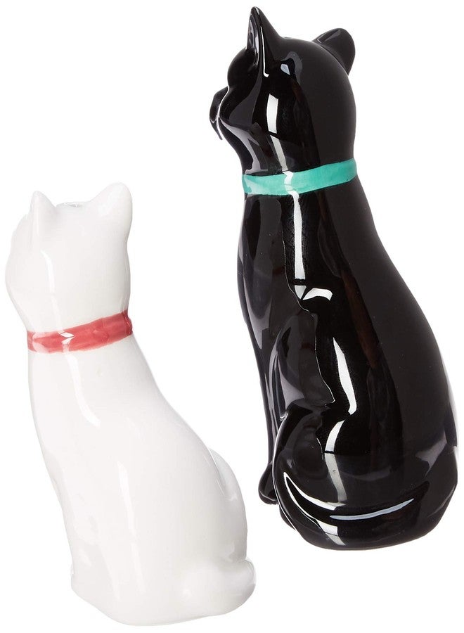 Abbott Collection Cuddling Cat Salt & Pepper-3.75" H, 3.75 inches high - Image 2