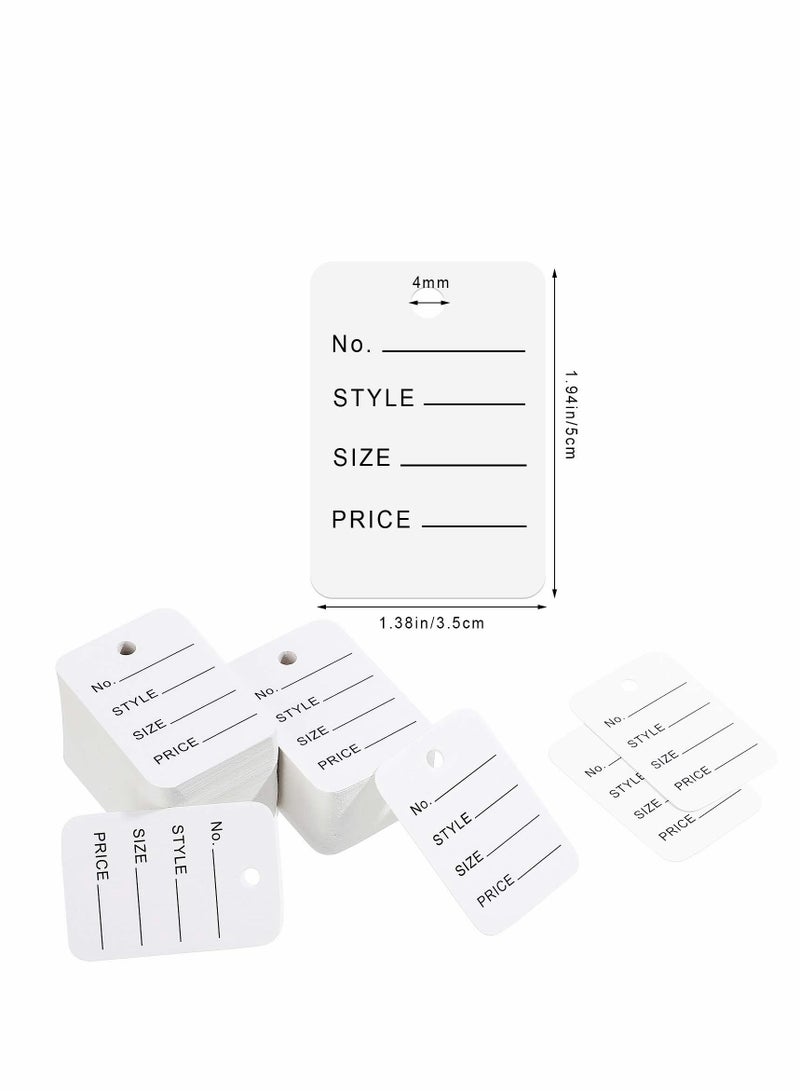 Excefore Clothes Tagging Applicator Gun Set, Including Garment Price Tag Attacher with 5 Steel Needles 500 Clothing Labels and 1000 Barbs Fasteners for Fine Tagging Applications - Image 4