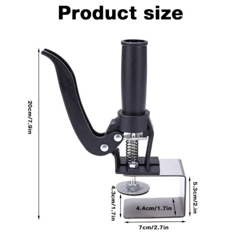 Serplex® Adjustable Drawer Front Panel Installation Jig, Labor-Saving Stainless Steel Quick Release Fixing Clamp, Precise Alignment Lifter Tool for Cabinet Fitting, Home Woodworking, 20x7cm - Image 2