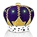 FlashingBlinkyLights Light Up Mardi Gras King Crown Hat - Image 2