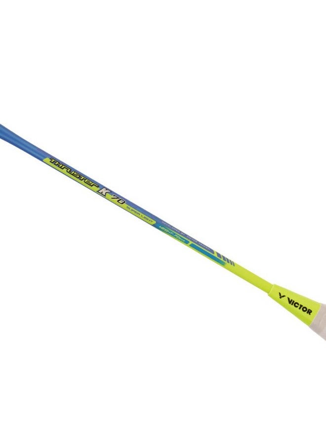 فيكتور مضرب تنس الريشة VICTOR TK-70-F/G6 Thruster Series Strung - أزرق - Image 2