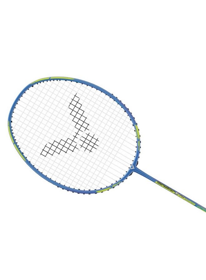 فيكتور مضرب تنس الريشة VICTOR TK-70-F/G6 Thruster Series Strung - أزرق - Image 3