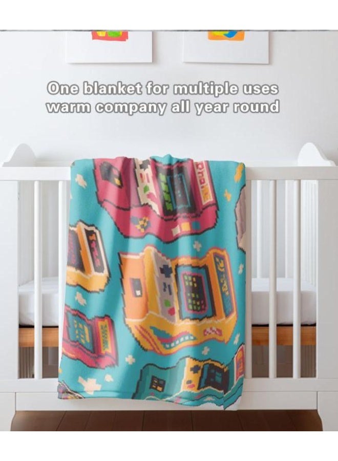general Baby and children's cartoon flannel thin blanket (warm and comfortable, suitable for sleep, game use) 70cm*100cm - Image 4