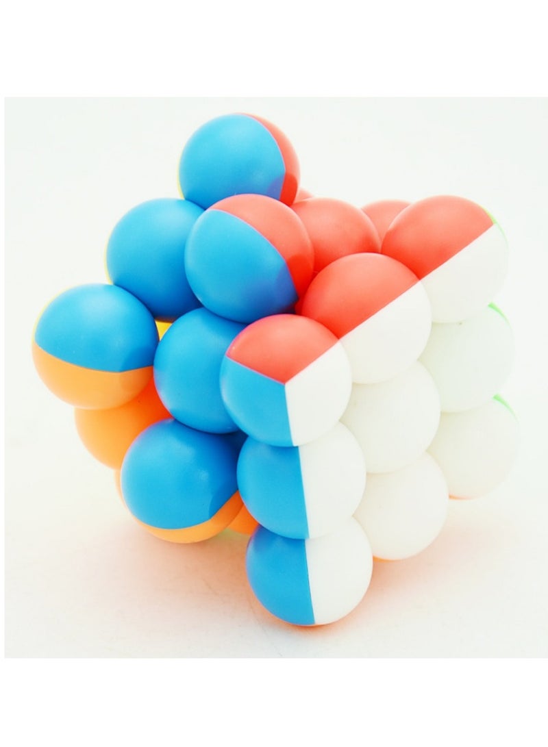 Professional Round Bead Third Order Rubik Cube Toy  - Image 1