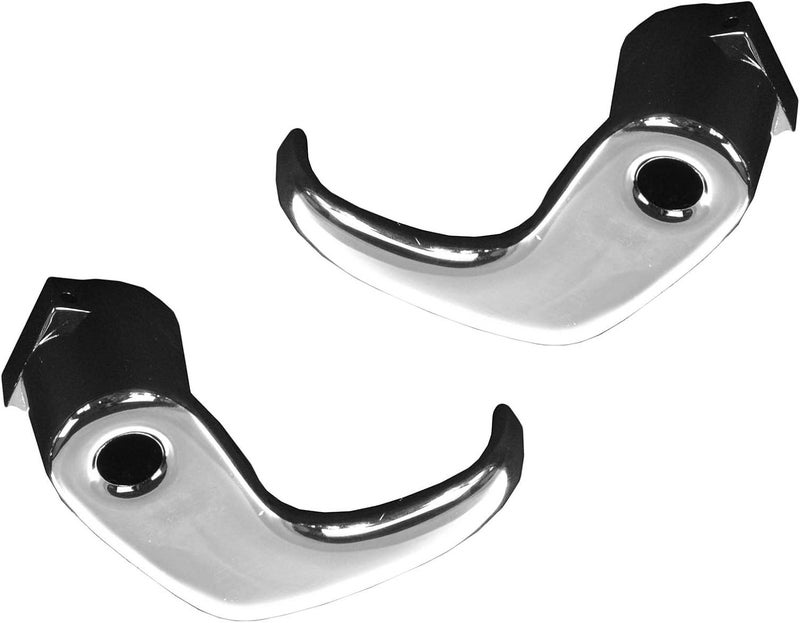 TRQ Chrome Locking Vent Window Handle Set - Image 5