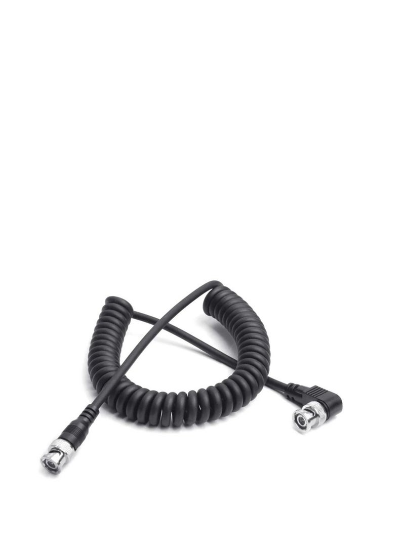 Stretch Coiled broadcast quality 6G 3G HD-SDI 4K HD SDI spring cable monitor image transmission video cable signal 3 4K 30P - Image 1