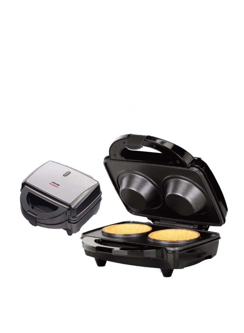 Home Master 600W Double Biscuit Mold Maker Easy to use and clean with non-stick coating - Image 1