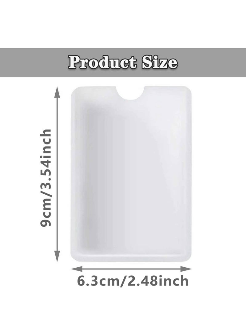RFID Blocking Card Sleeves, Anti-Magnetic NFC Shielding Aluminum Foil Card Protectors, 9 Pack - Image 5