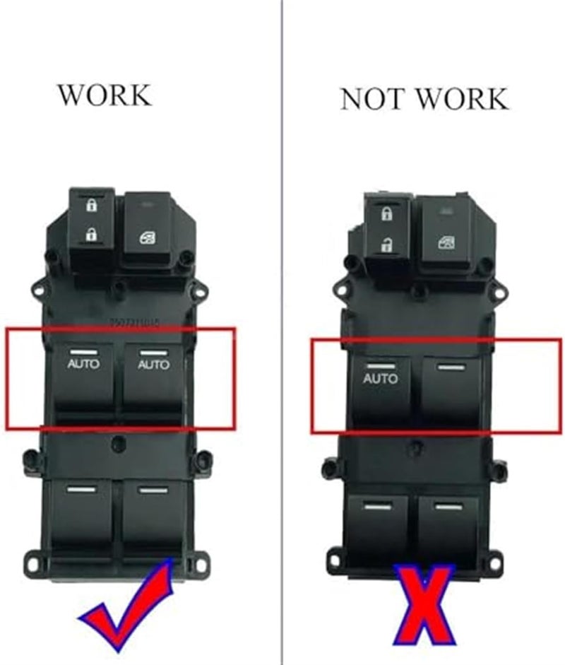 Wivplex Electric Power Window Switch for Honda Accord - Image 2