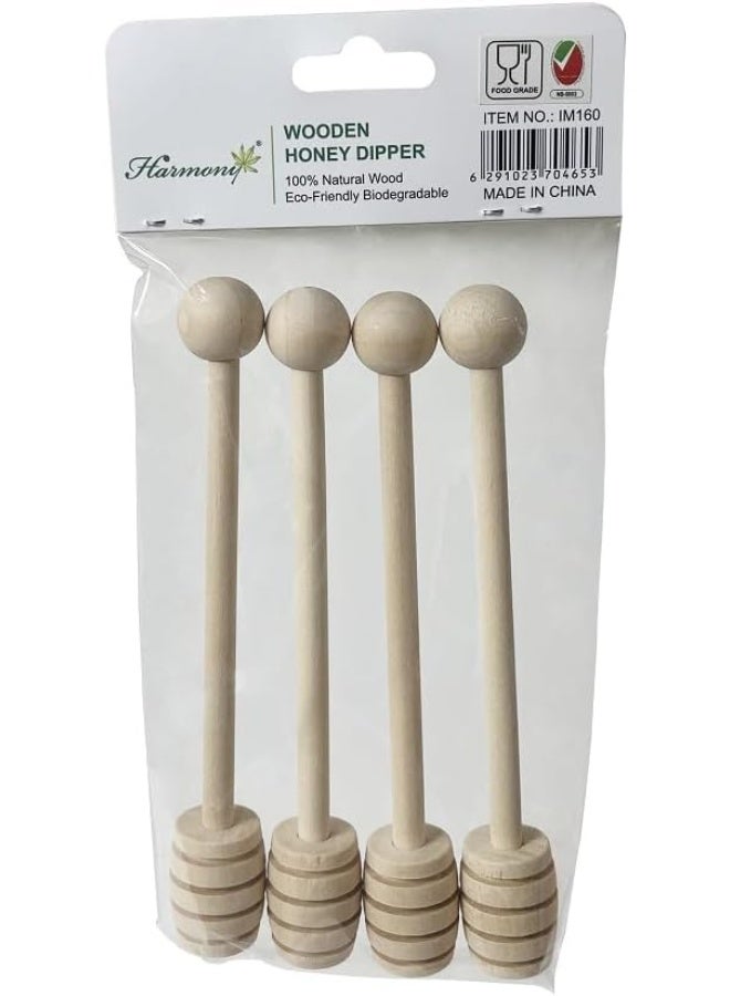 Servewell Wooden Honey Dipper  - Image 1
