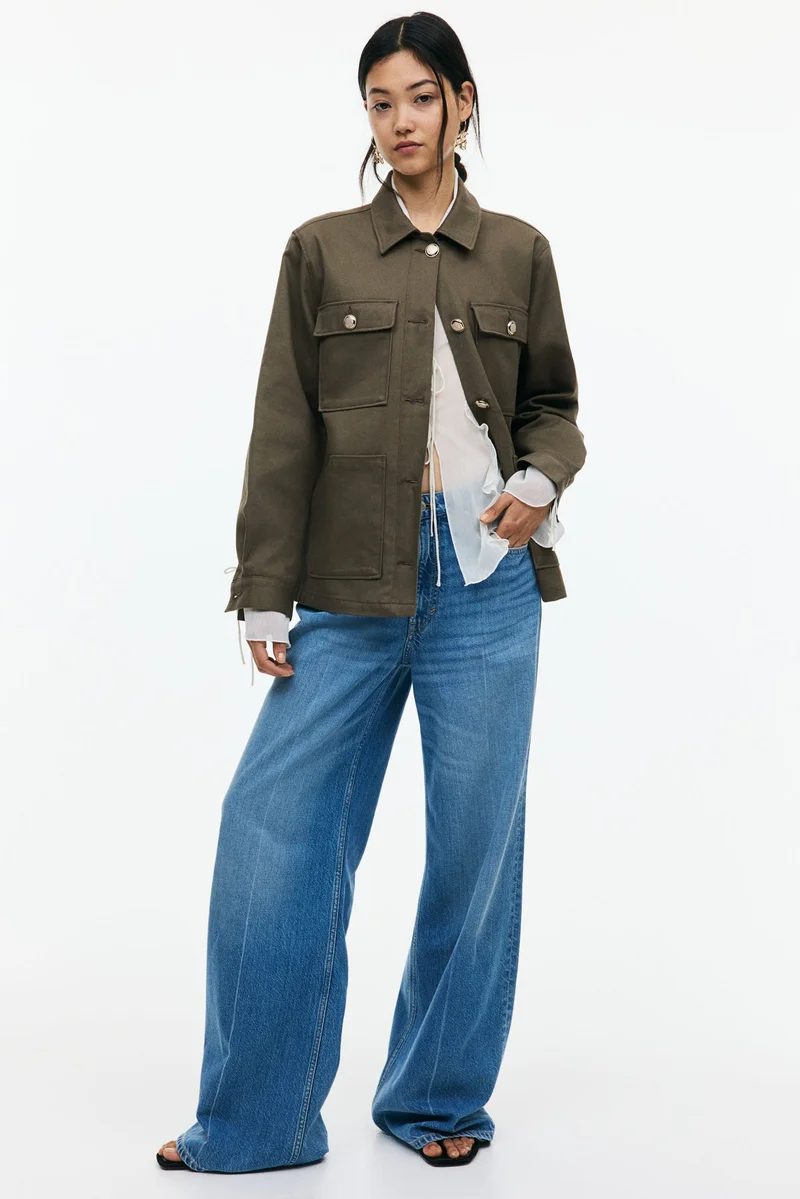 H&M Cotton utility jacket